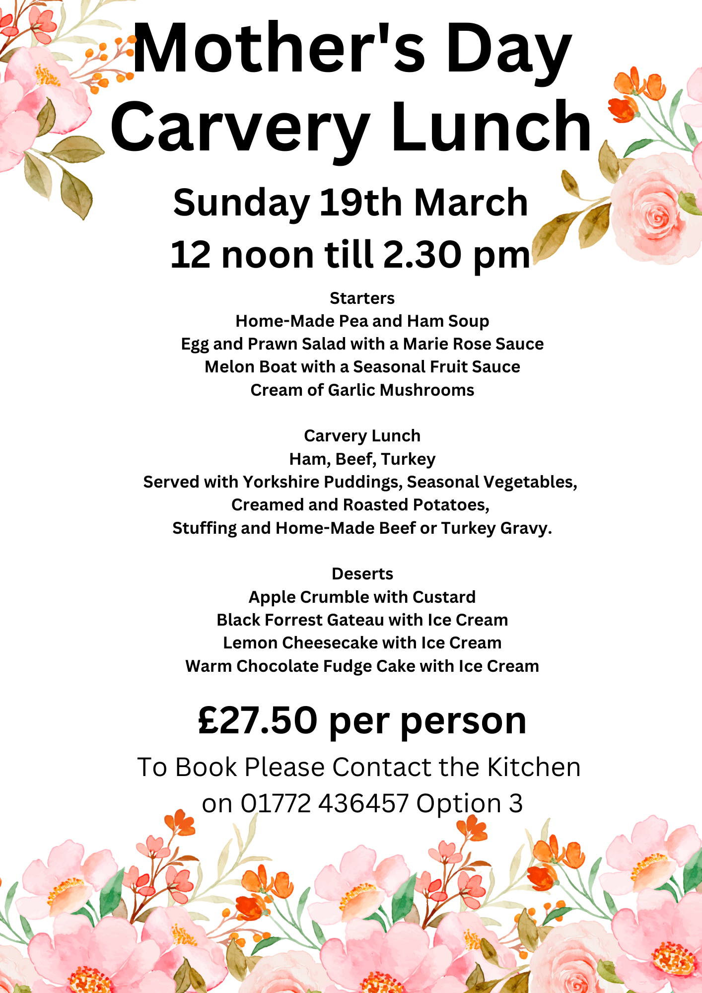 mothers-day-carvery-lunch-19th-march-2023-visitors-and-societies